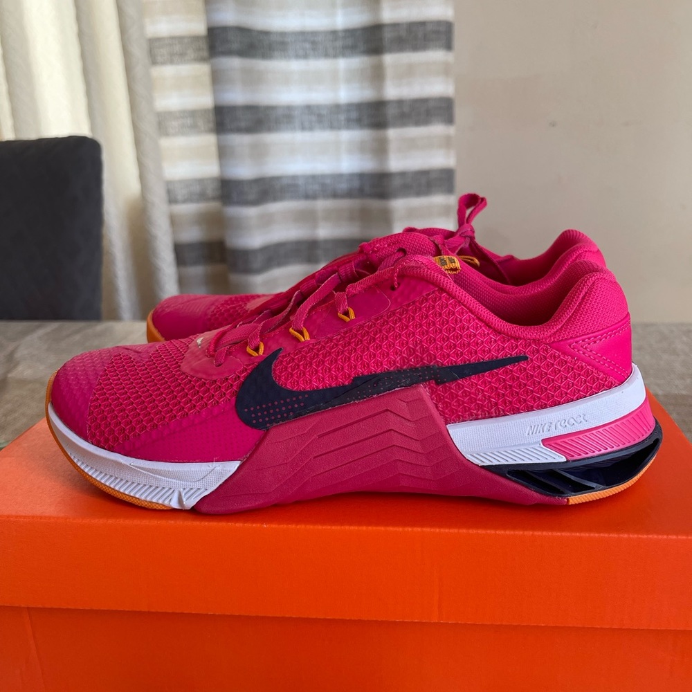 Nike Metcon 7 Rush Pink Women’s Training Sneakers Size 8.5